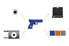 P3-E Kamera pistol Set (PC-Software & TAR-100/60L Ziel) Bild 11