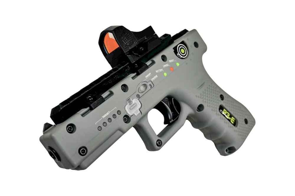 P3-E Kamera pistol Set (EcoAims Anzeigeeinheit, Rot dot Visierung, ELT550 & TAR100/60L Ziele) Bild 3