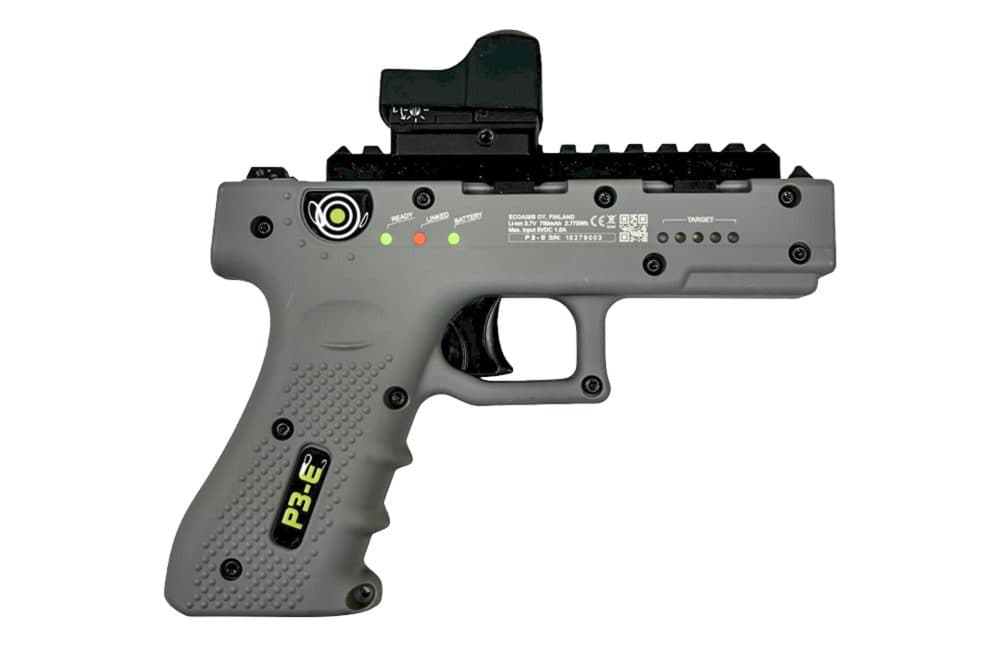 P3-E Kamera pistol Set (EcoAims Anzeigeeinheit, Rot dot Visierung, ELT550 & TAR100/60L Ziele) Bild 6