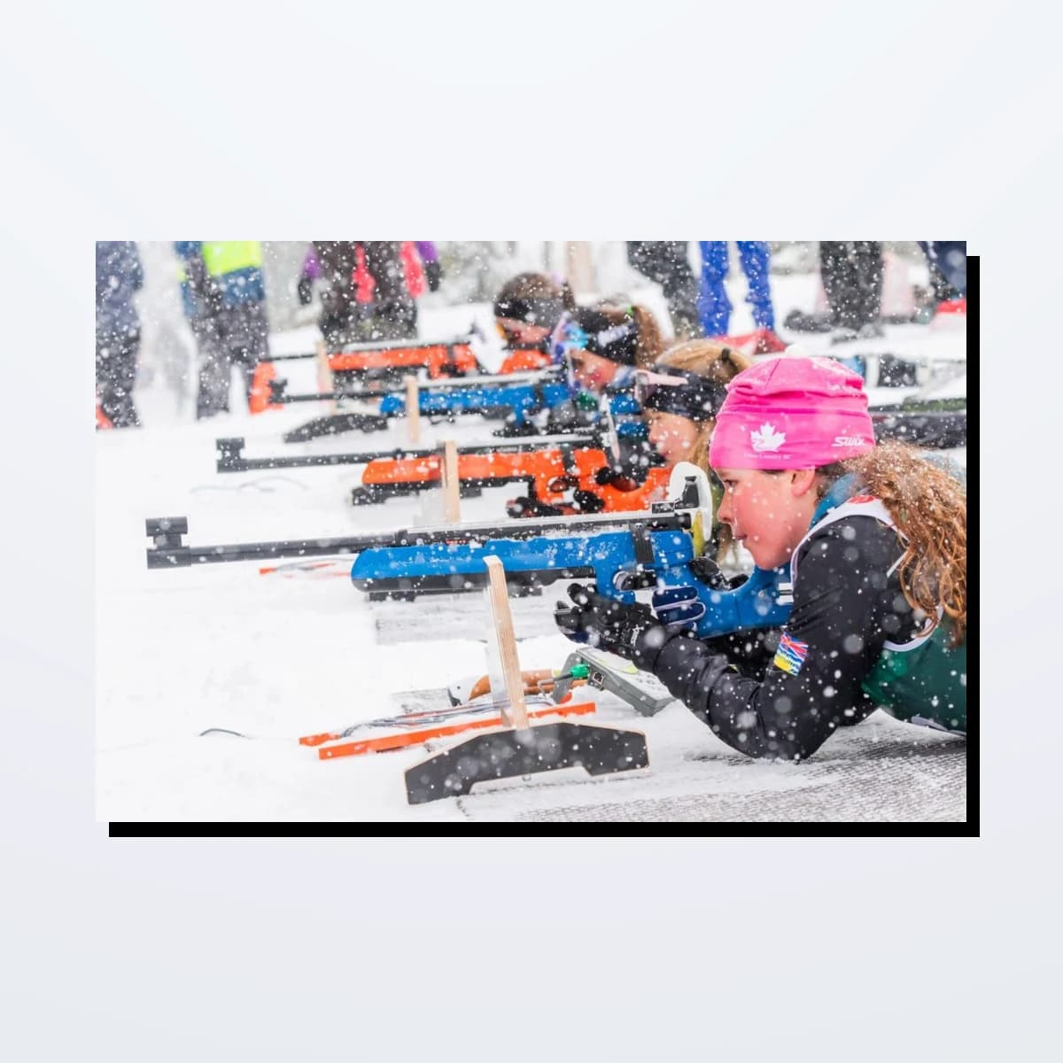 CBR500 kamerabasiertes Biathlon-Gewehrset (EcoAims Anzeigeeinheit) Bild 2